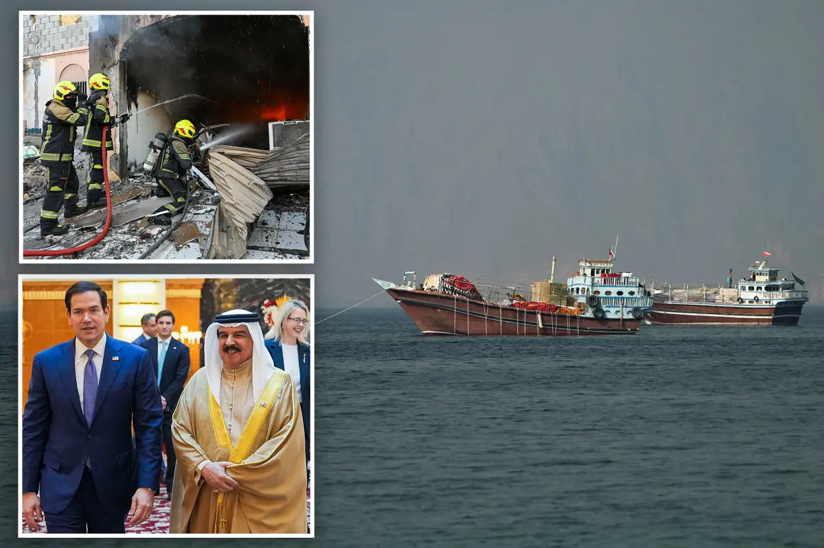 Ships slowly trickle through Strait of Hormuz as US allies slam Iran’s counter attack