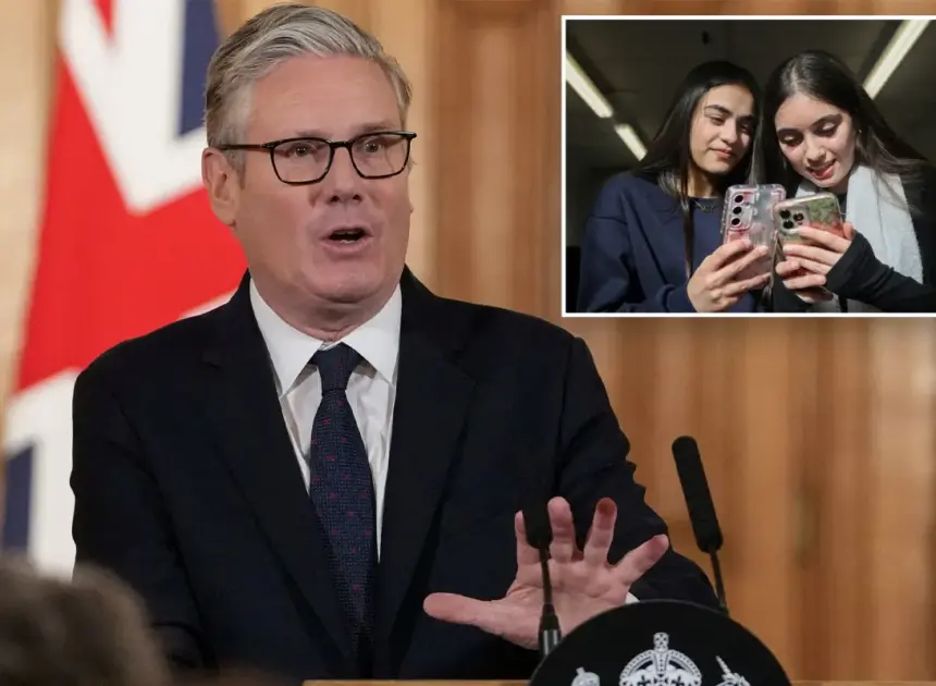 Britain will ban under-16s from using social media apps including TikTok and YouTube: Starmer