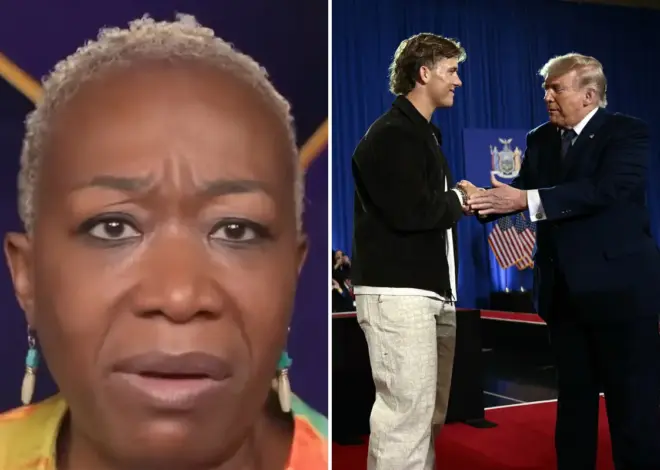 Ex-MSNBC host Joy Reid rants she’s a ‘former’ Giants fan after ‘idiot’ Jaxson Dart introduced Trump