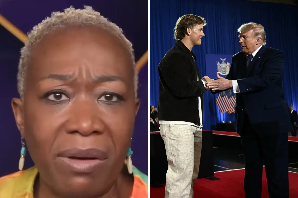 Ex-MSNBC host Joy Reid rants she’s a ‘former’ Giants fan after ‘idiot’ Jaxson Dart introduced Trump