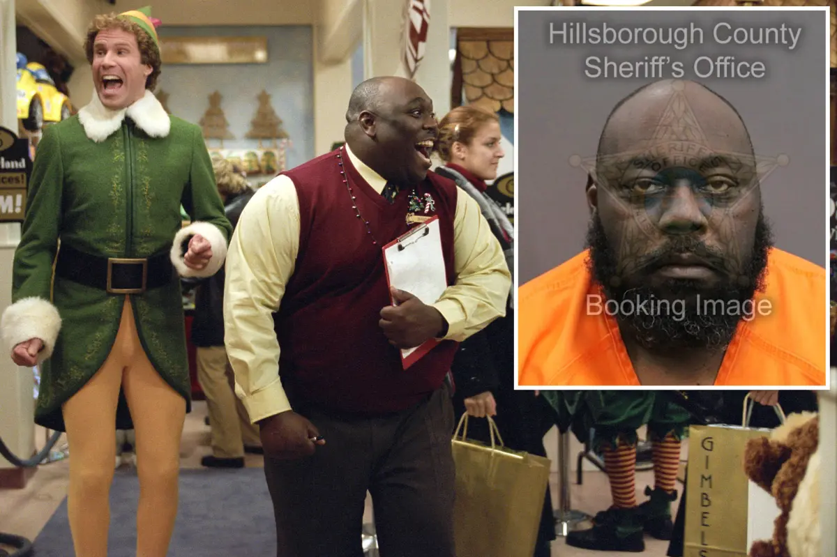 ‘Elf’ actor Faizon Love wears blank stare in mugshot after he’s busted in Florida
