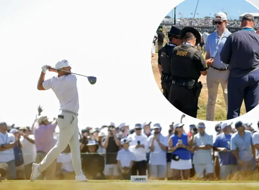 Cops ejecting US Open fans yelling ‘don’t choke’ at Wyndham Clark in wild Shinnecock scenes