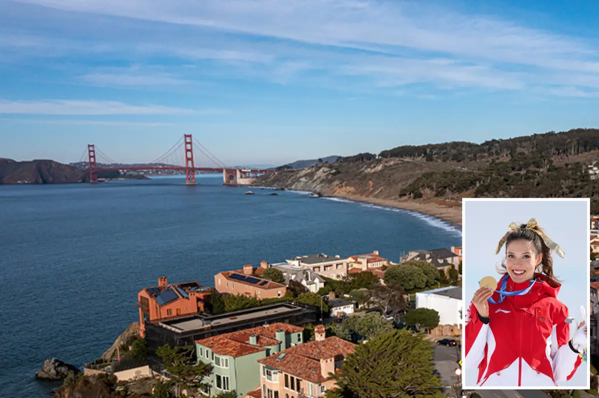 Neighbors slam Olympic gold medalist Eileen Gu as trash left piled outside SF home