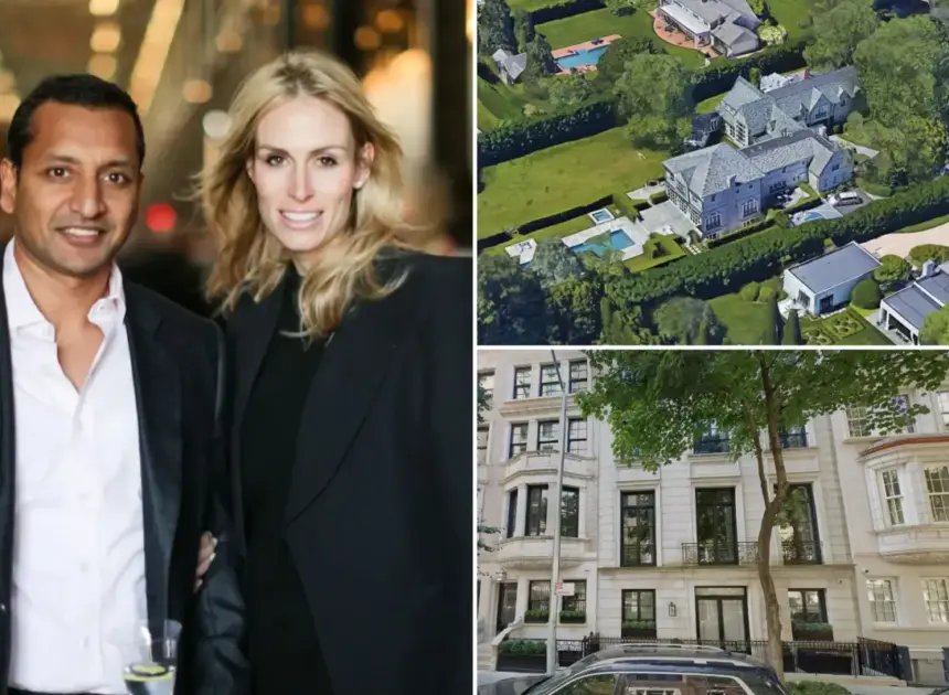 Meet the billionaire power couple advocating ‘communism for landlords’ and a global welfare state — from their $30M Hamptons McMansion