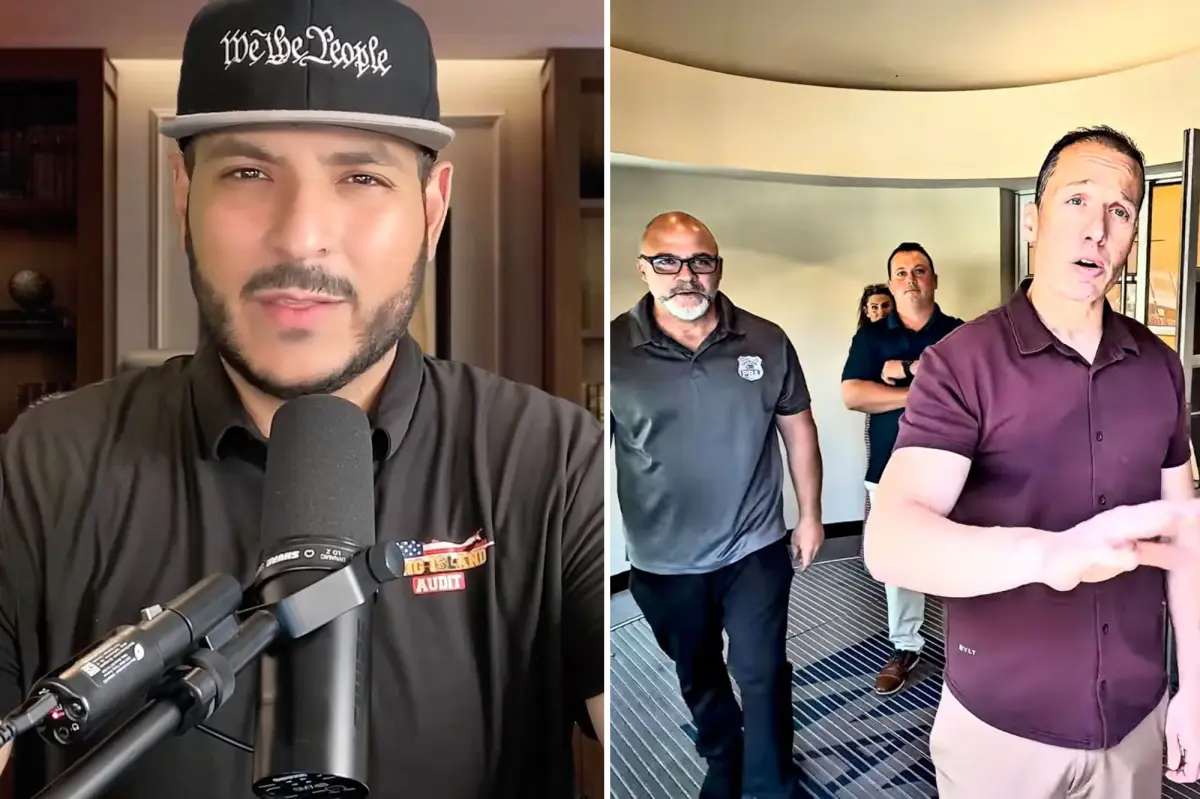Exclusive | PBA leader getting death threats after YouTube activist Long Island Auditor’s video shows trespassing arrest at HQ