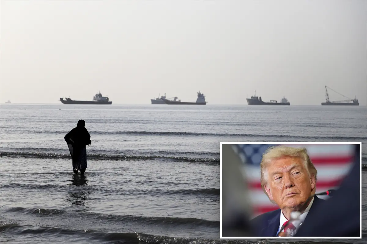 US shoots down Iranian drones launched toward Strait of Hormuz after Trump said ‘we’re straightening out a little unfinished business’