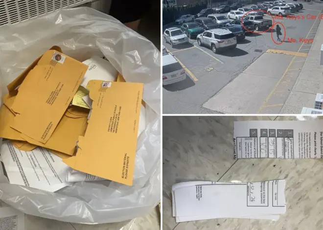 Long Island school clerk caught tearing up ballots, trashing votes to help her candidate win: probe