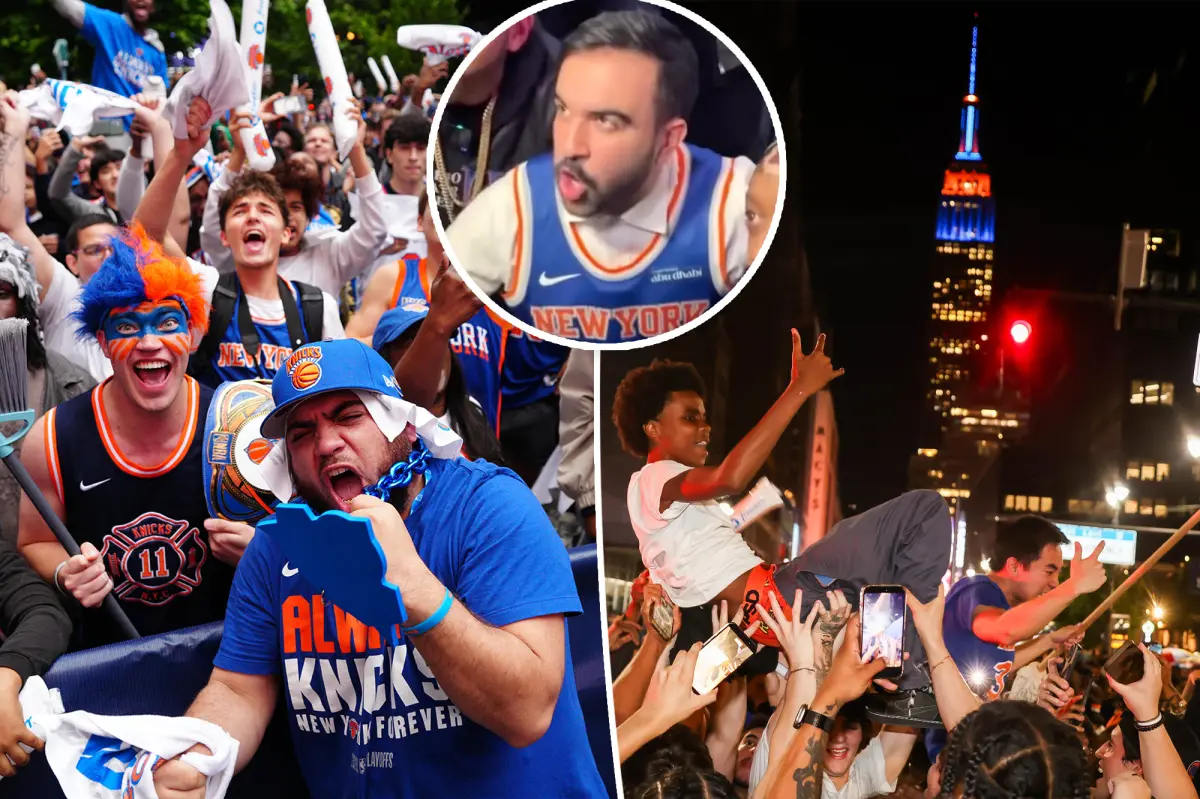 MSG rips ‘party pooper’ Mamdani, NYPD for street lockdown for Knicks Game 4 — but scaled-down watch party is on