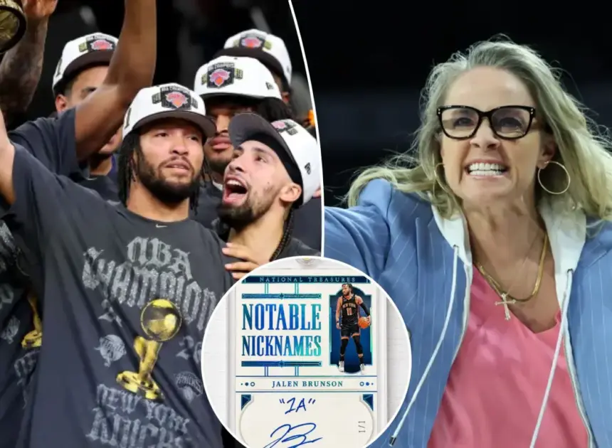 Jalen Brunson fired back at ‘1A’ critics as trading card surfaces after Knicks’ NBA Finals win