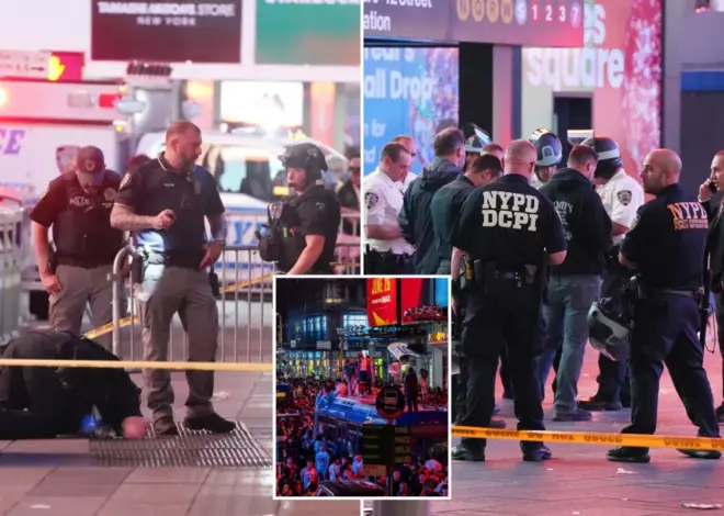 Teen shot during Knicks madness takeover in Times Square