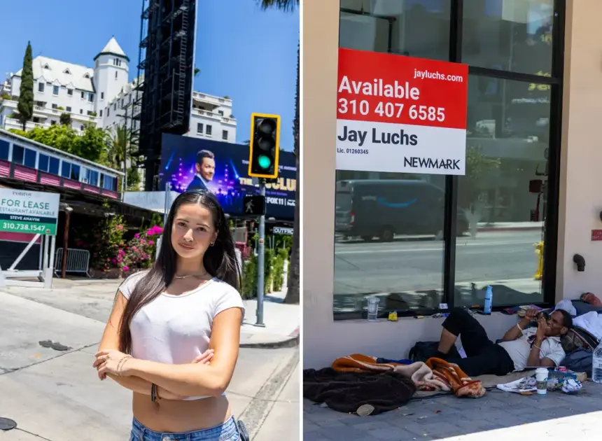 Exclusive | Los Angeles’ Sunset Strip is now on struggle street. The Post walked it for a week — here’s what we found