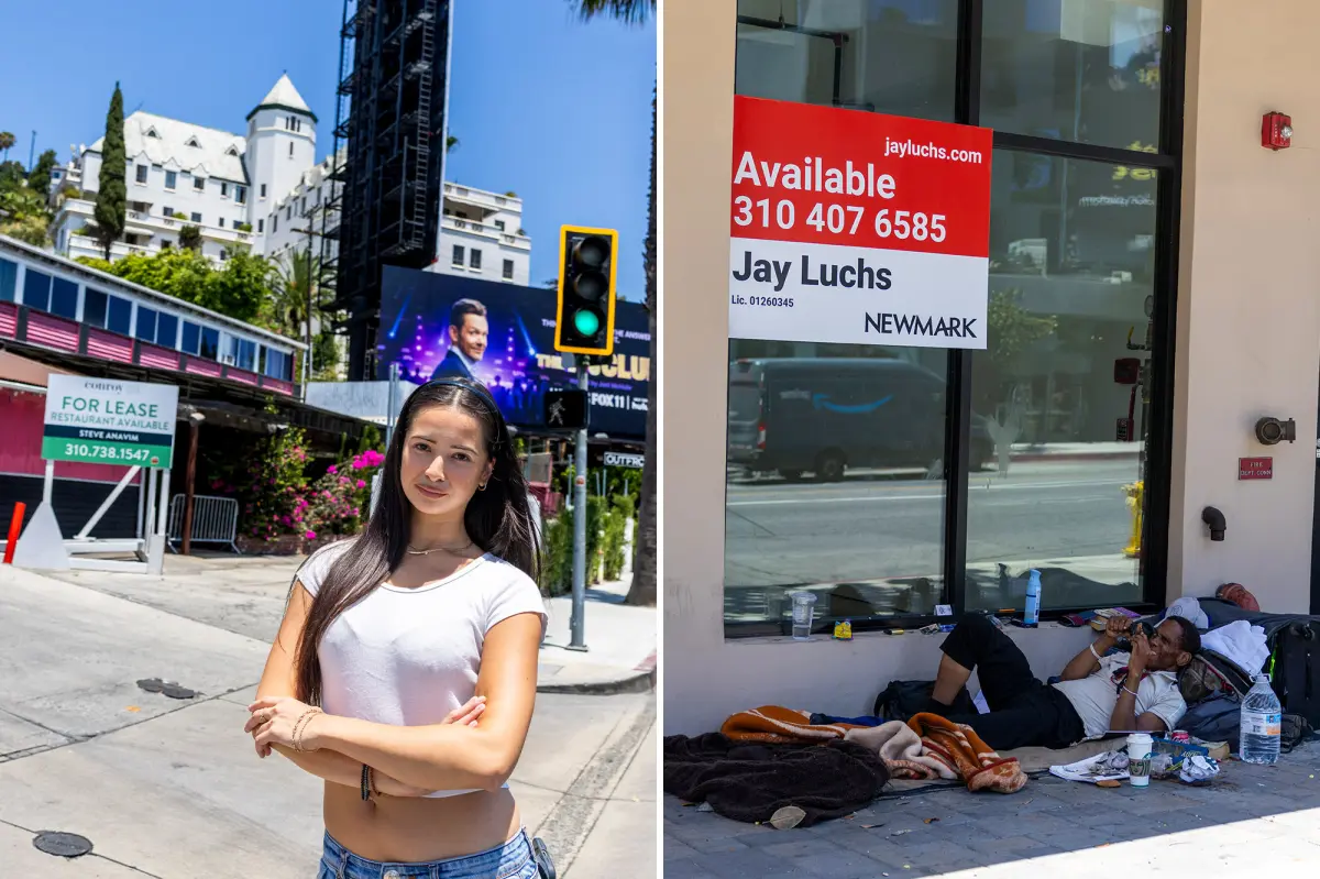 Exclusive | Los Angeles’ Sunset Strip is now on struggle street. The Post walked it for a week — here’s what we found