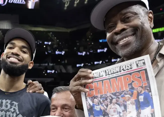 Patrick Ewing had a front-row seat to see his Knicks title wait finally come to an end