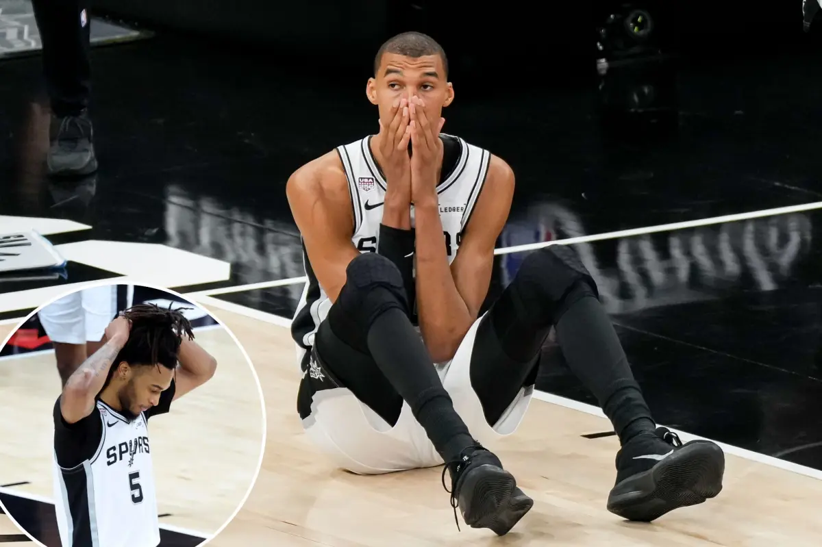 Victor Wembanyama, Spurs choke again in catastrophic NBA Finals Game 5 collapse