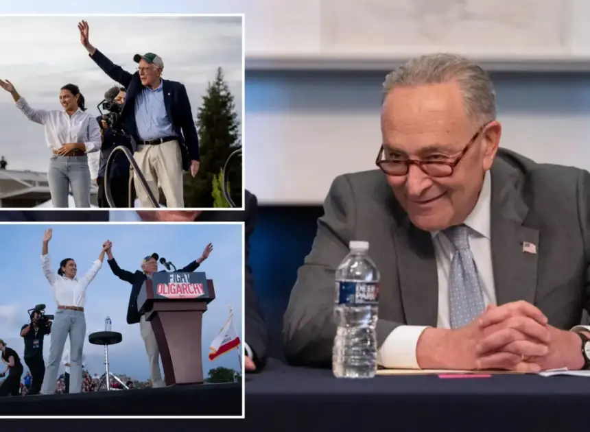 Chuck Schumer could get on AOC train if she opts for White House — instead of targeting Senate seat