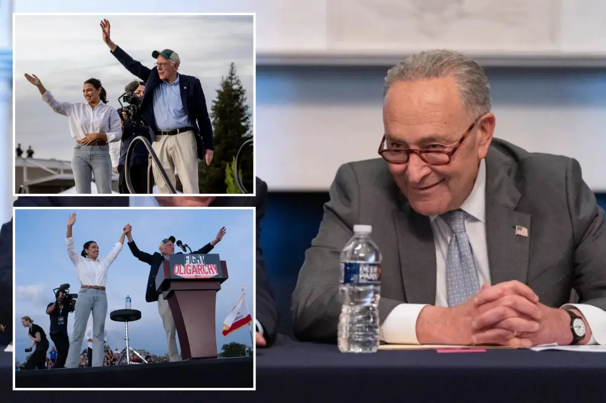 Chuck Schumer could get on AOC train if she opts for White House — instead of targeting Senate seat
