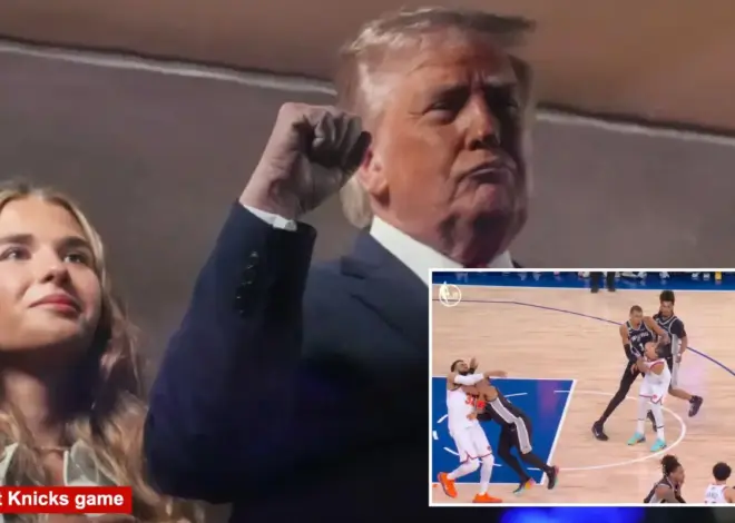 Exclusive | Trump tells The Post refs made ‘very bad call’ on Victor Wembanyama shove against Knicks star Jalen Brunson