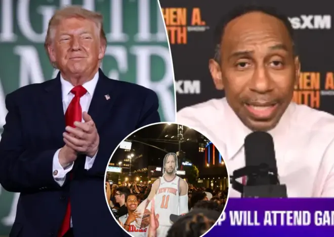 Stephen A. Smith begs Donald Trump to not show up for NBA Finals at MSG: ‘Stay at the White House’