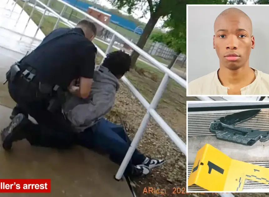 Karmelo Anthony murmurs ‘I’m not alleged, I did it,’ cries during arrest for Austin Metcalf’s murder: bodycam