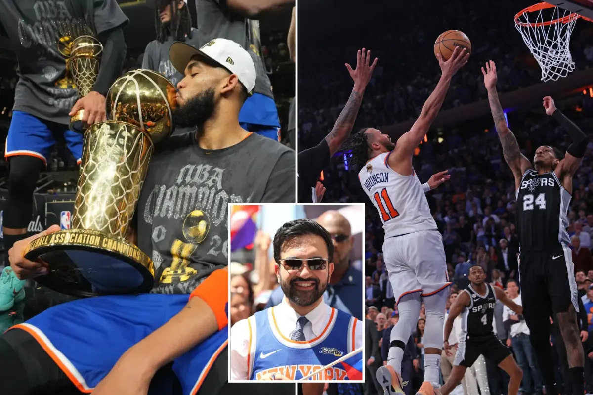 Mamdani opens public lottery for free tickets to Knicks finals ceremony, says championship ‘belongs to the people’