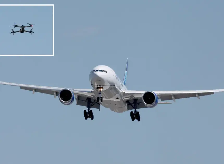 United Airlines flight almost hit drone ‘100 feet below us’ in scary near-collision at Newark Airport