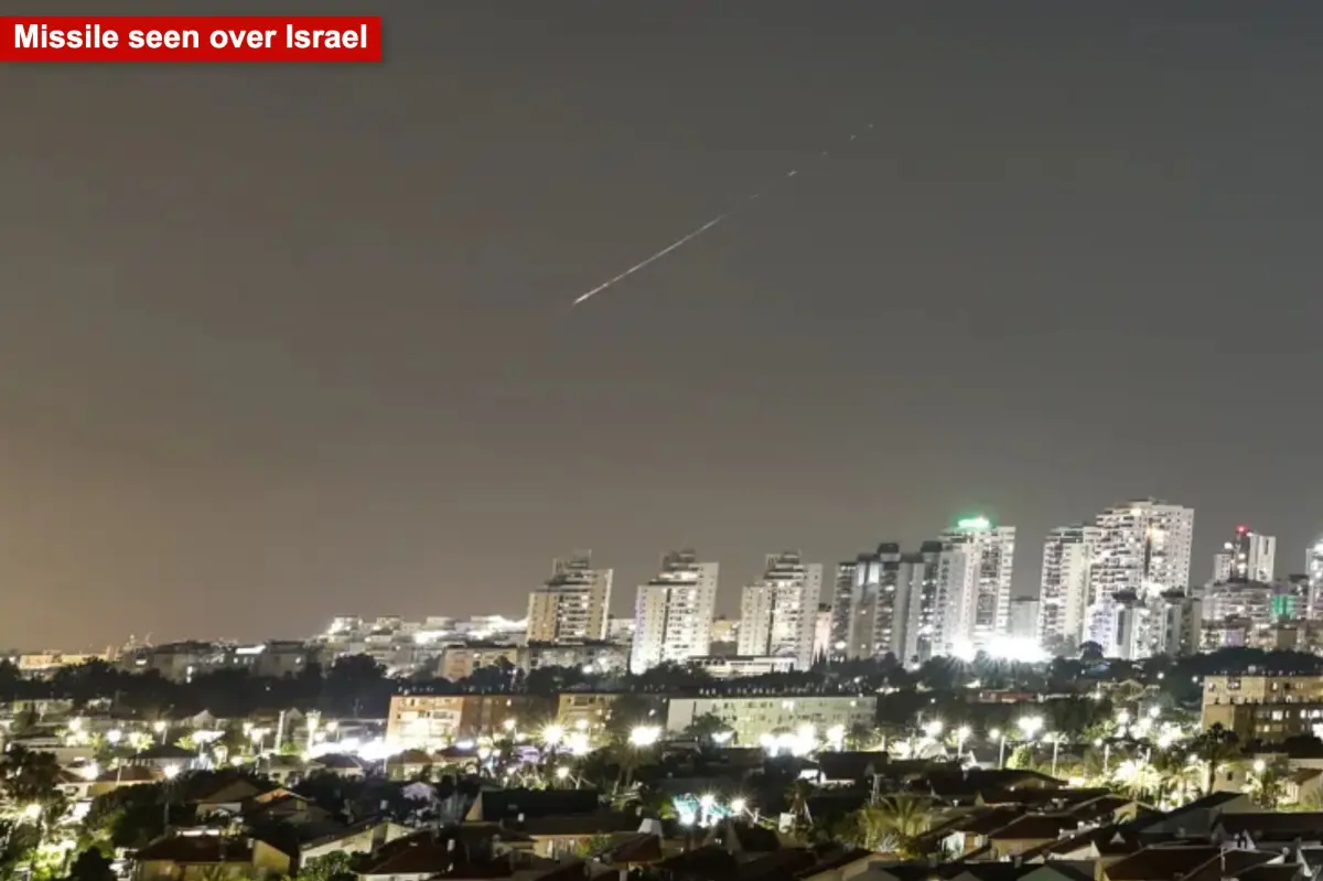 Israel says Iran launched missiles at it in first attack since cease-fire began in April