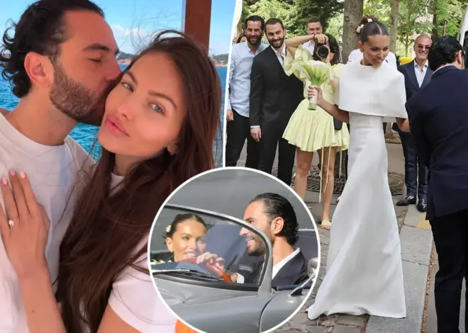 French bombshell dubbed ‘the most beautiful girl in the world’ as a kid gets married at 25
