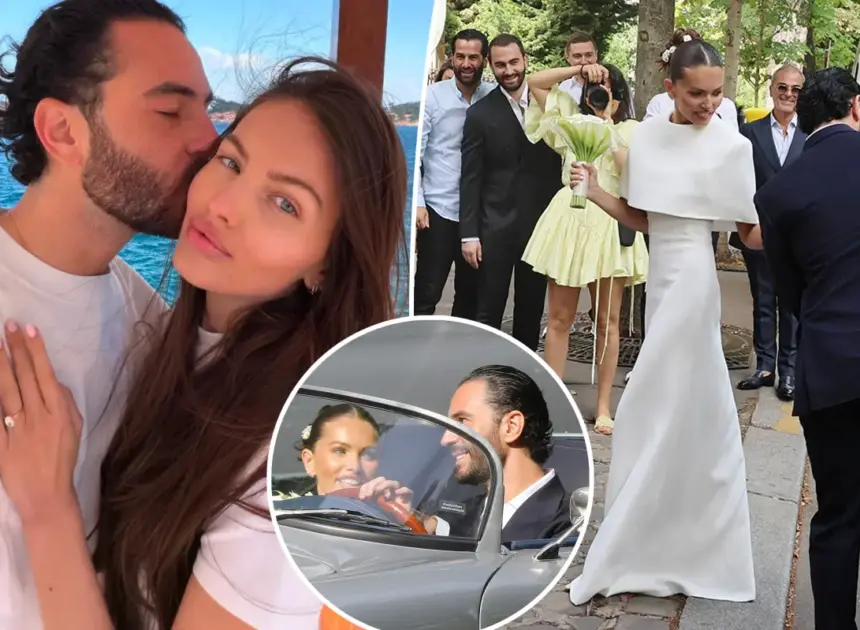 French bombshell dubbed ‘the most beautiful girl in the world’ as a kid gets married at 25