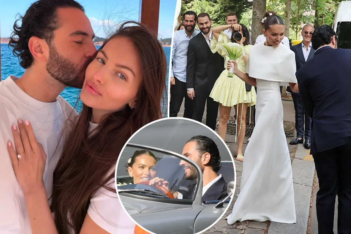 French bombshell dubbed ‘the most beautiful girl in the world’ as a kid gets married at 25