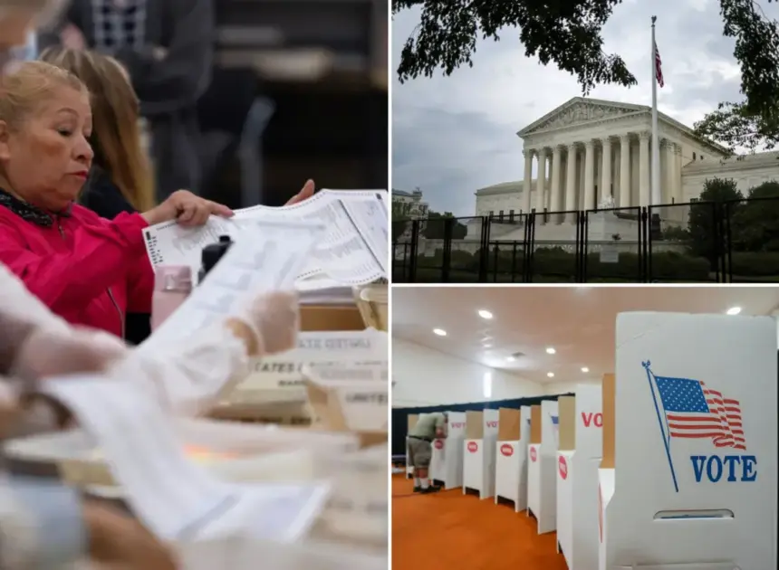 Supreme Court rules ballots arriving after Election Day can be counted in win for Dems