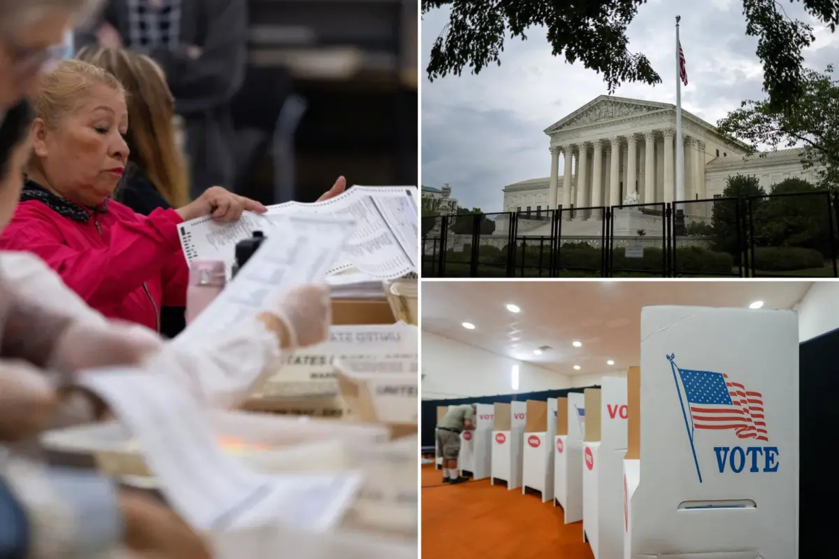 Supreme Court rules ballots arriving after Election Day can be counted in win for Dems