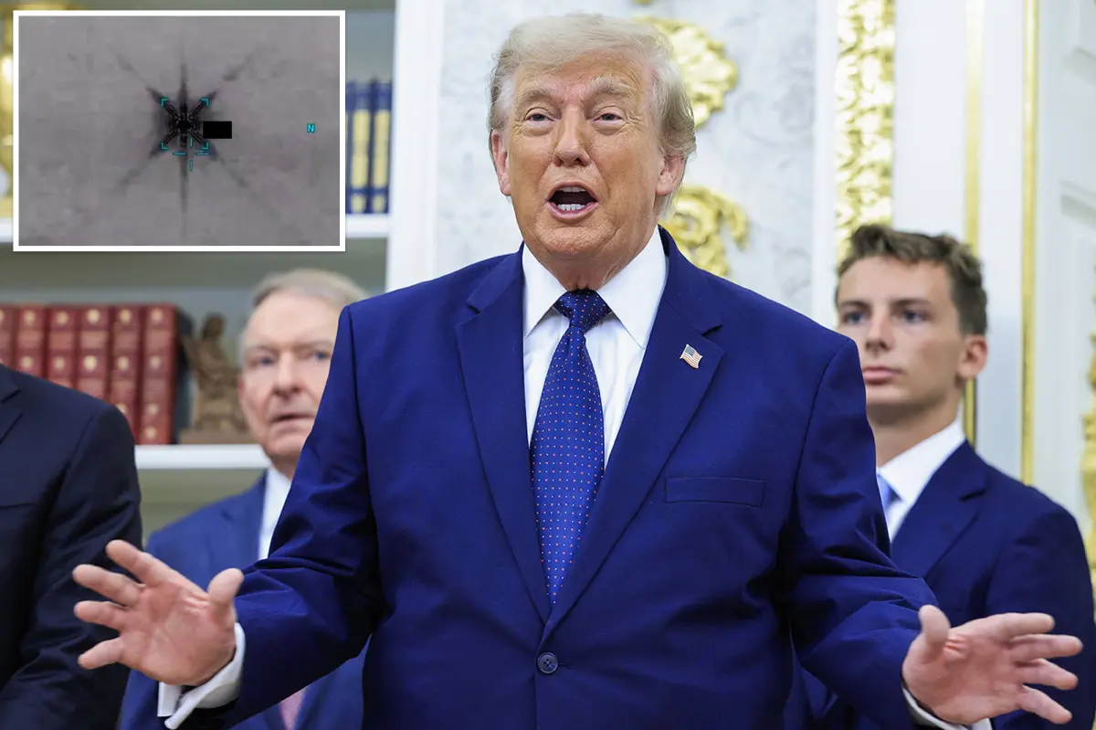 Haunting video of six-pointed object in latest  Trump UFO file dump — as proof of alien life remains elusive