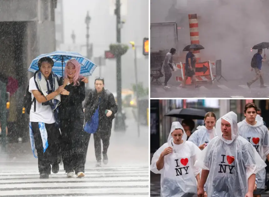 Treacherous downpours and flash flooding to pummel NYC on Monday: ‘Take these warnings seriously’