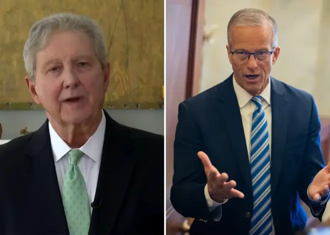 GOP Sen. John Kennedy warns John Thune ‘being too cautious’ as Trump agenda hangs in the balance