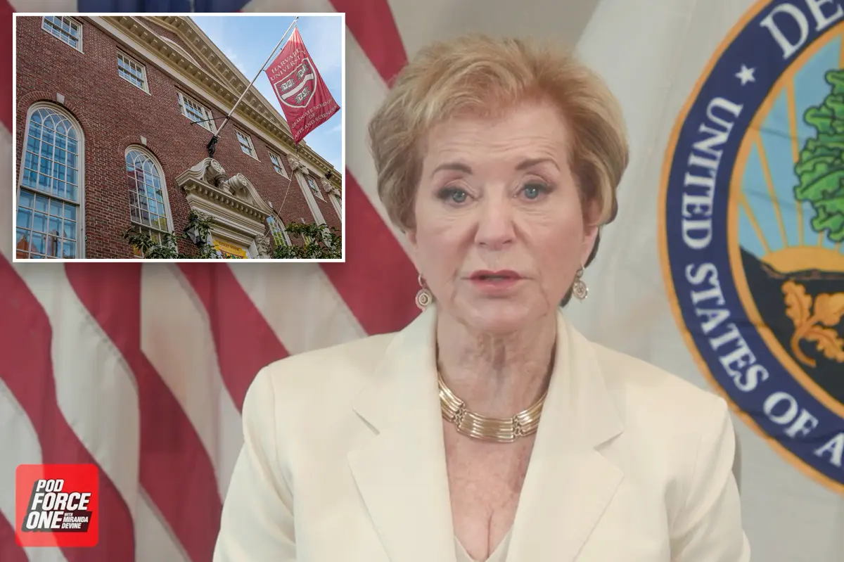 Exclusive | Linda McMahon warns Harvard that she will drop the ‘hammer’ if the Ivy League school doesn’t correct DEI errors