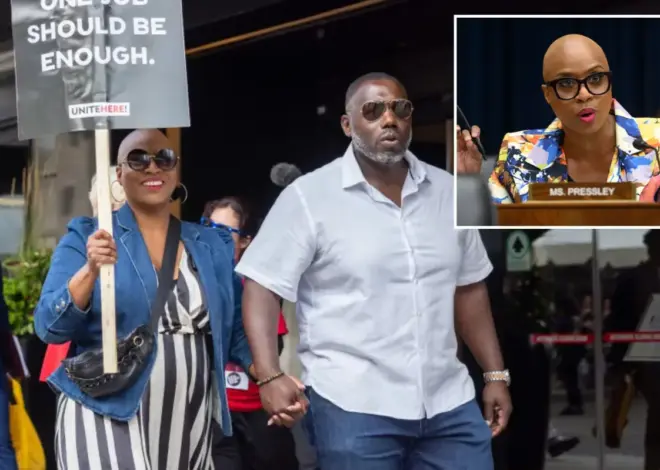 ‘Squad’ Rep. Ayanna Pressley’s hubby still on $2B gov’t contract as partner pulls out