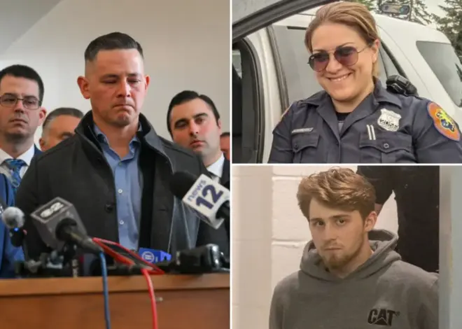 Grieving Long Island cop recalls responding to fatal drunken crash — only to find his officer wife was the victim
