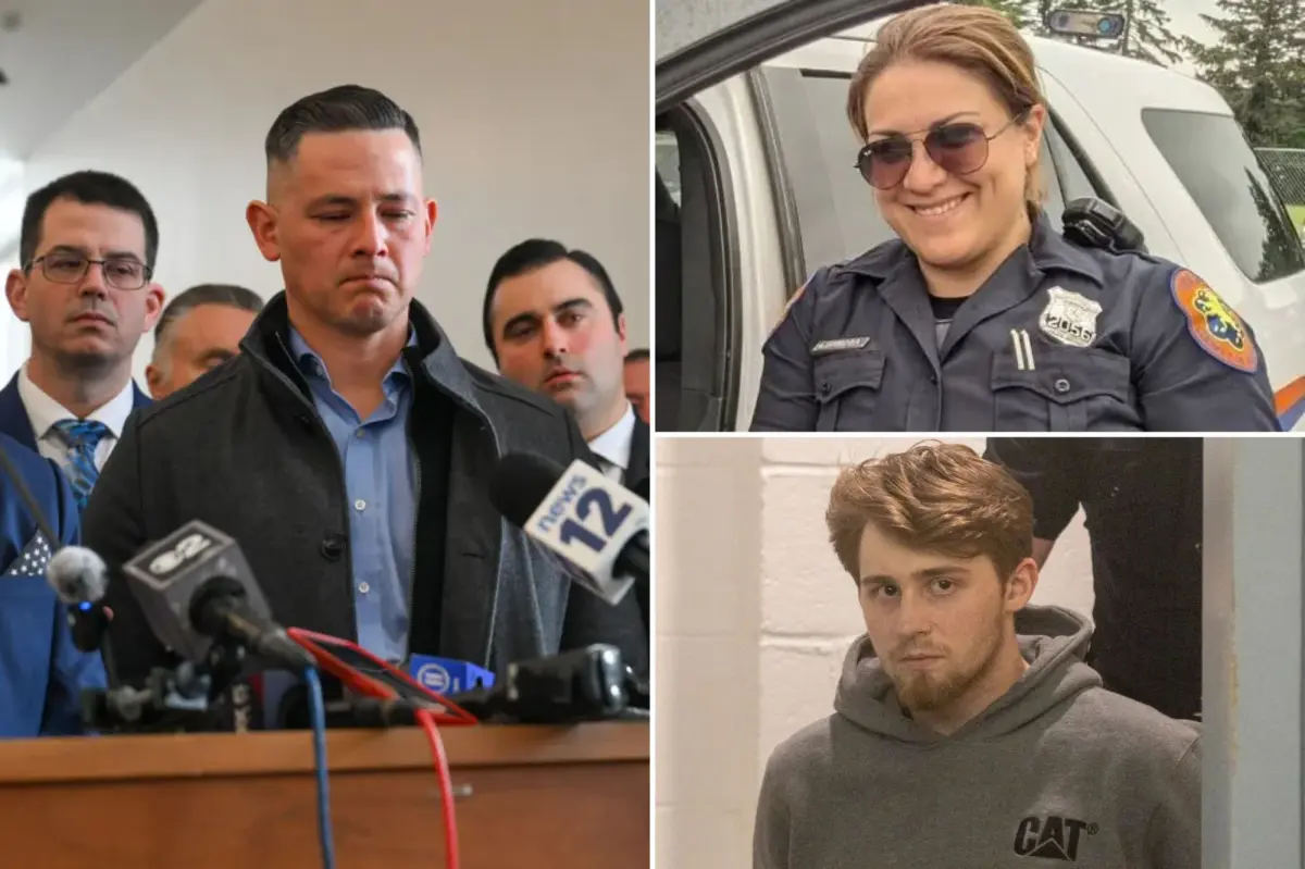 Grieving Long Island cop recalls responding to fatal drunken crash — only to find his officer wife was the victim