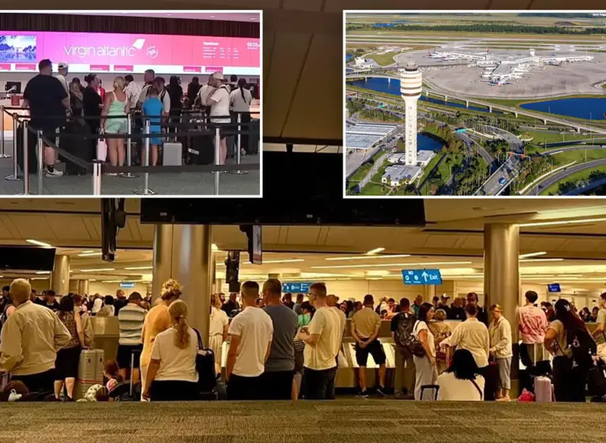 Orlando airport travelers threatened with arrest as they’re met with hours-long delay waiting for luggage