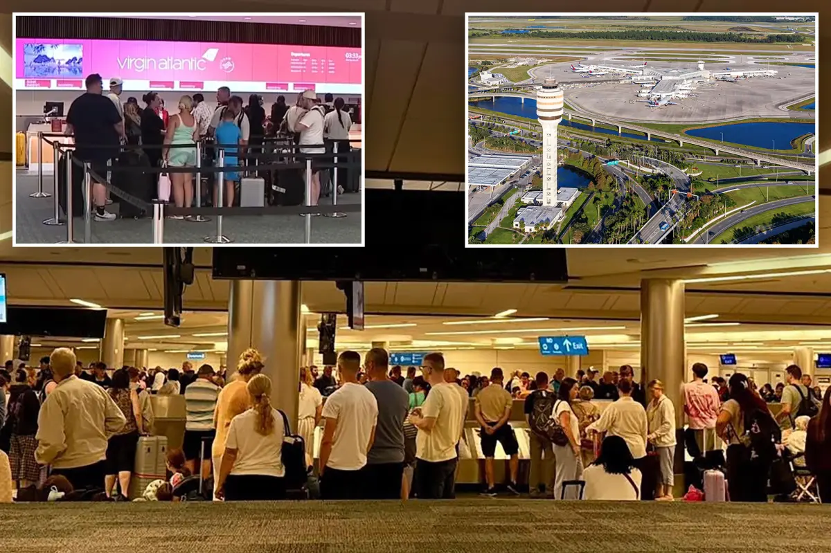Orlando airport travelers threatened with arrest as they’re met with hours-long delay waiting for luggage