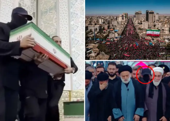 Mysterious masked man at Ayatollah Ali Khamenei’s funeral revealed
