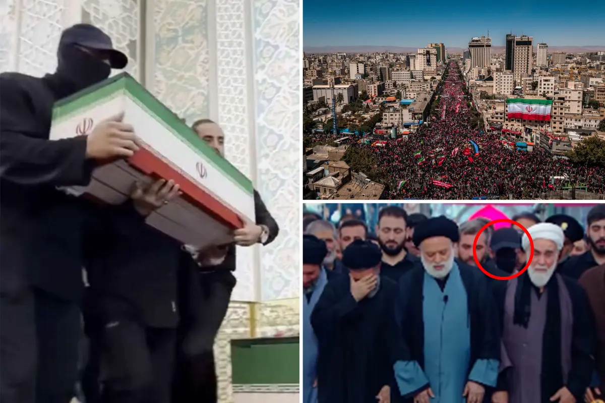 Mysterious masked man at Ayatollah Ali Khamenei’s funeral revealed