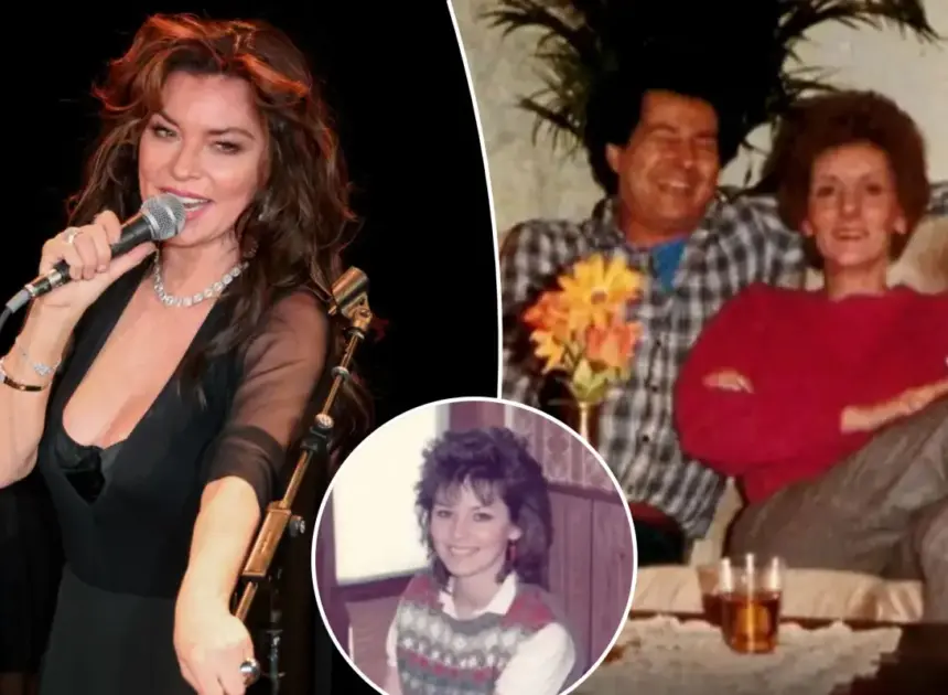 Shania Twain reveals she was ‘kicked around’ by her parents in ‘very violent’ childhood home