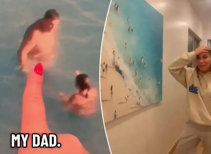 Mystery solved after sisters find ‘eerie’ old family photo hanging on the wall of an Airbnb rental