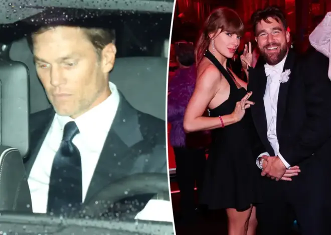 Tom Brady sneaks out of Taylor Swift and Travis Kelce’s star-studded wedding reception early
