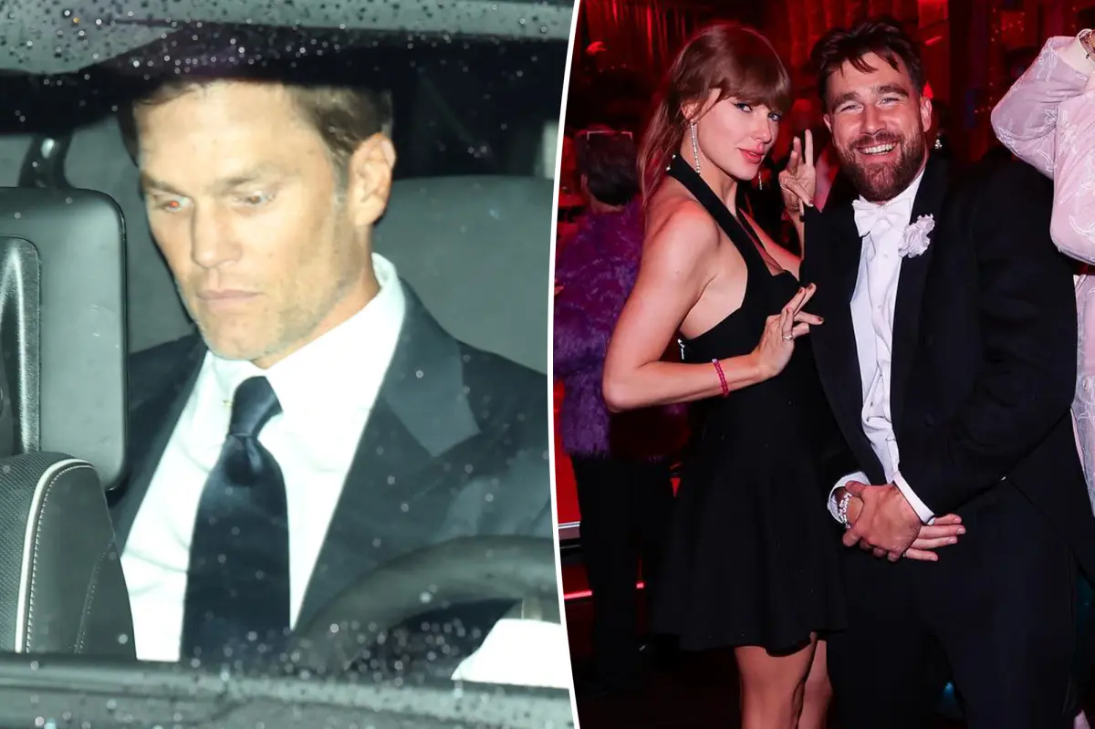 Tom Brady sneaks out of Taylor Swift and Travis Kelce’s star-studded wedding reception early