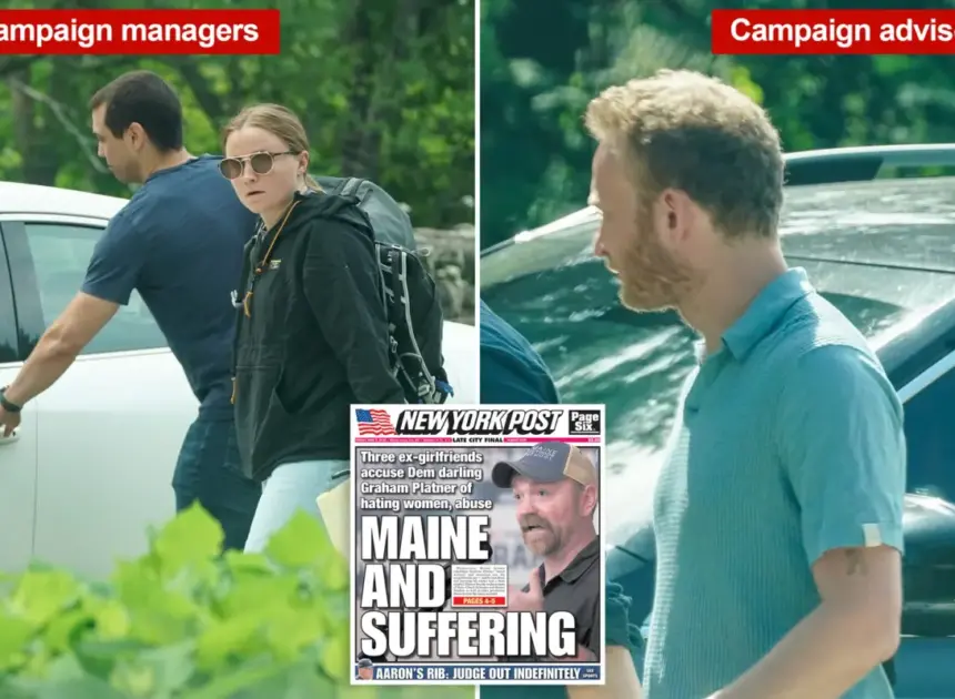 Accused rapist Graham Platner convenes crisis meetings with Maine Senate campaign brass as he holds ‘livid’ Dems hostage