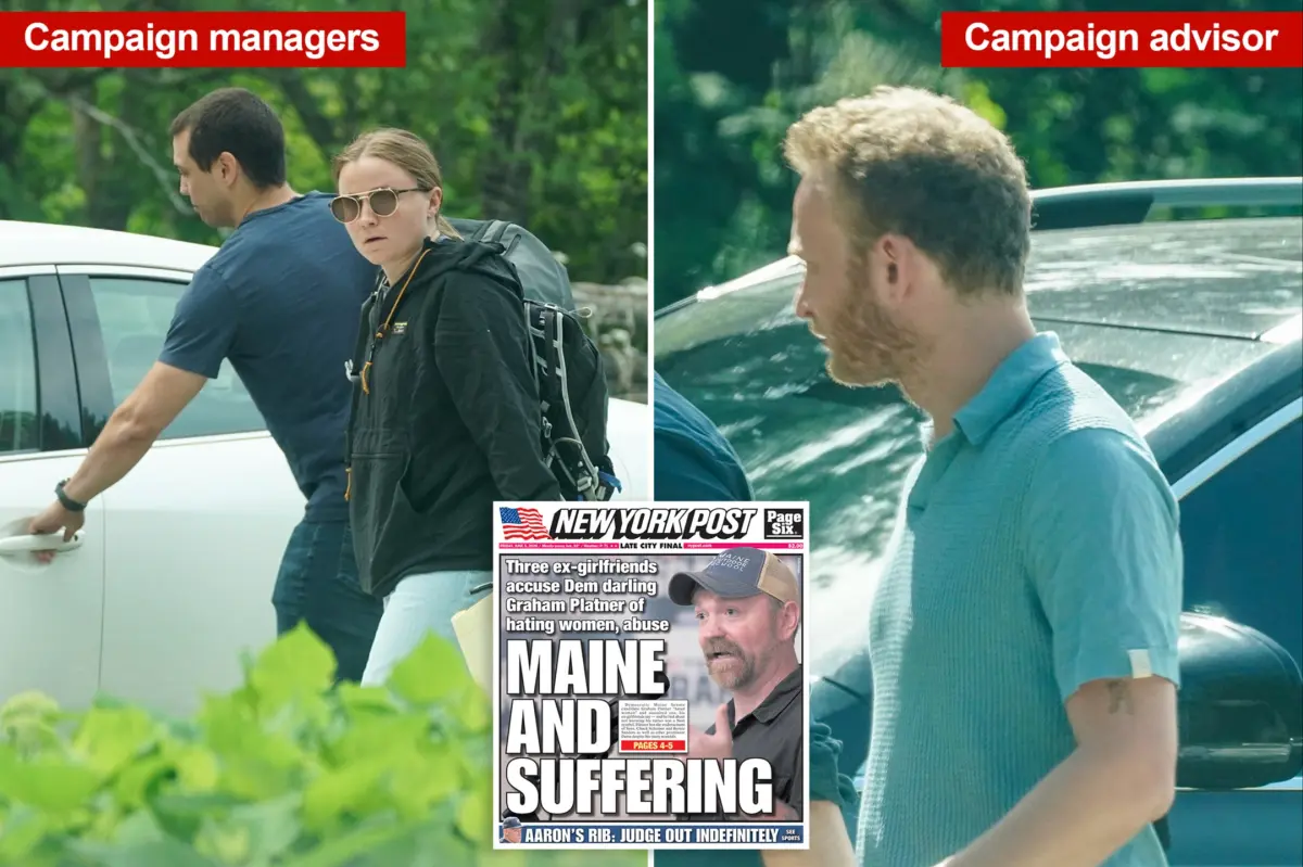 Accused rapist Graham Platner convenes crisis meetings with Maine Senate campaign brass as he holds ‘livid’ Dems hostage