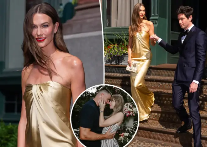 Karlie Kloss and husband Josh Kushner attend Taylor Swift, Travis Kelce’s star-studded wedding at MSG after weeks of speculation