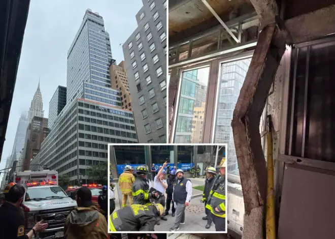 Exclusive | NYC Midtown building evacuated over collapse fears is riddled with prior ‘safety’ issues: records